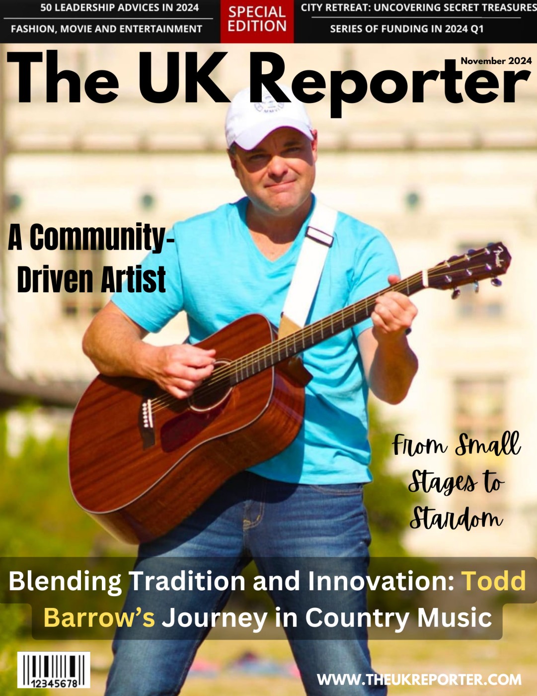 Blending Tradition and Innovation: Todd Barrow’s Journey in Country Music