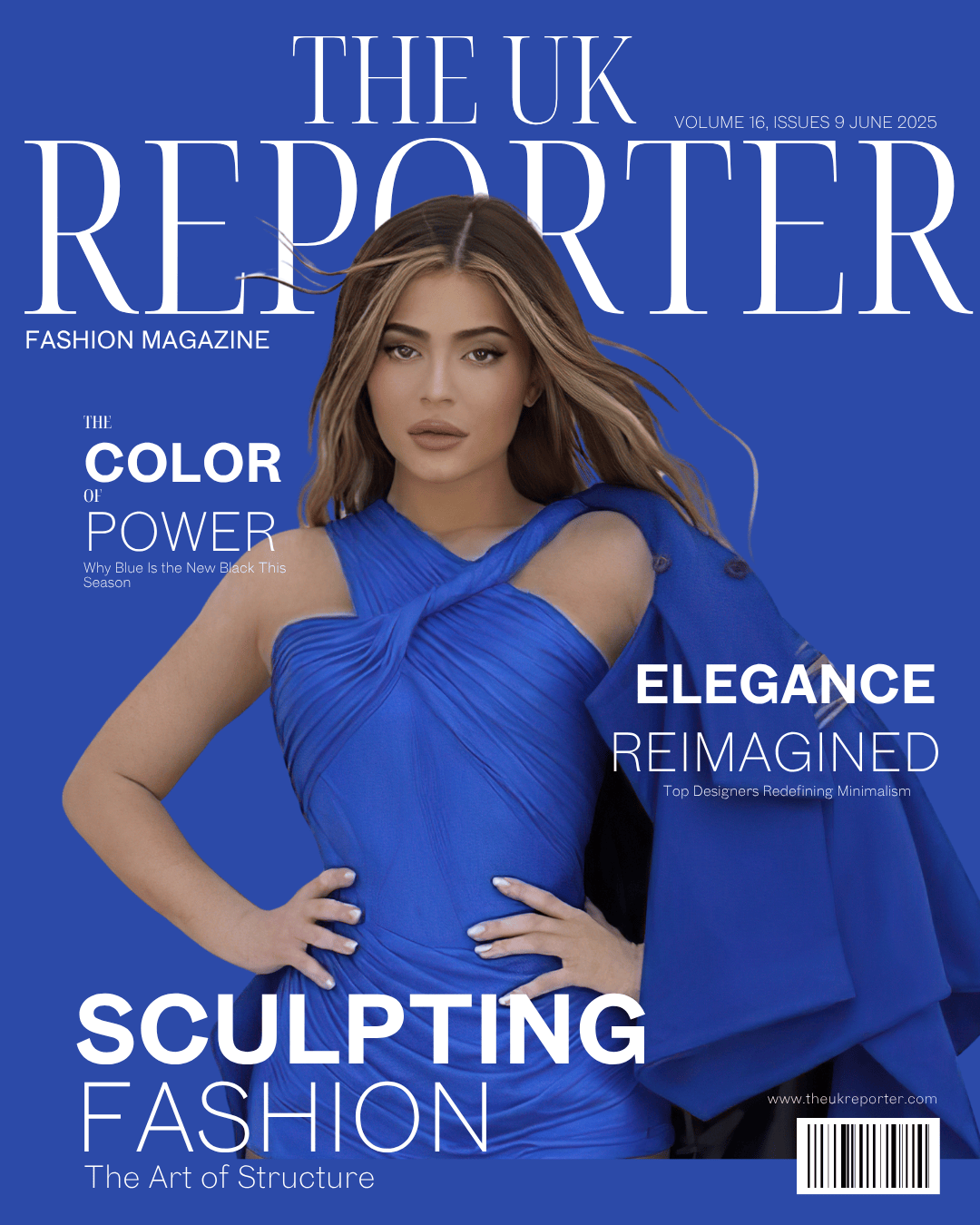 Kylie Jenner’s Bold Blue Moment: A Statement in Style and Sophistication