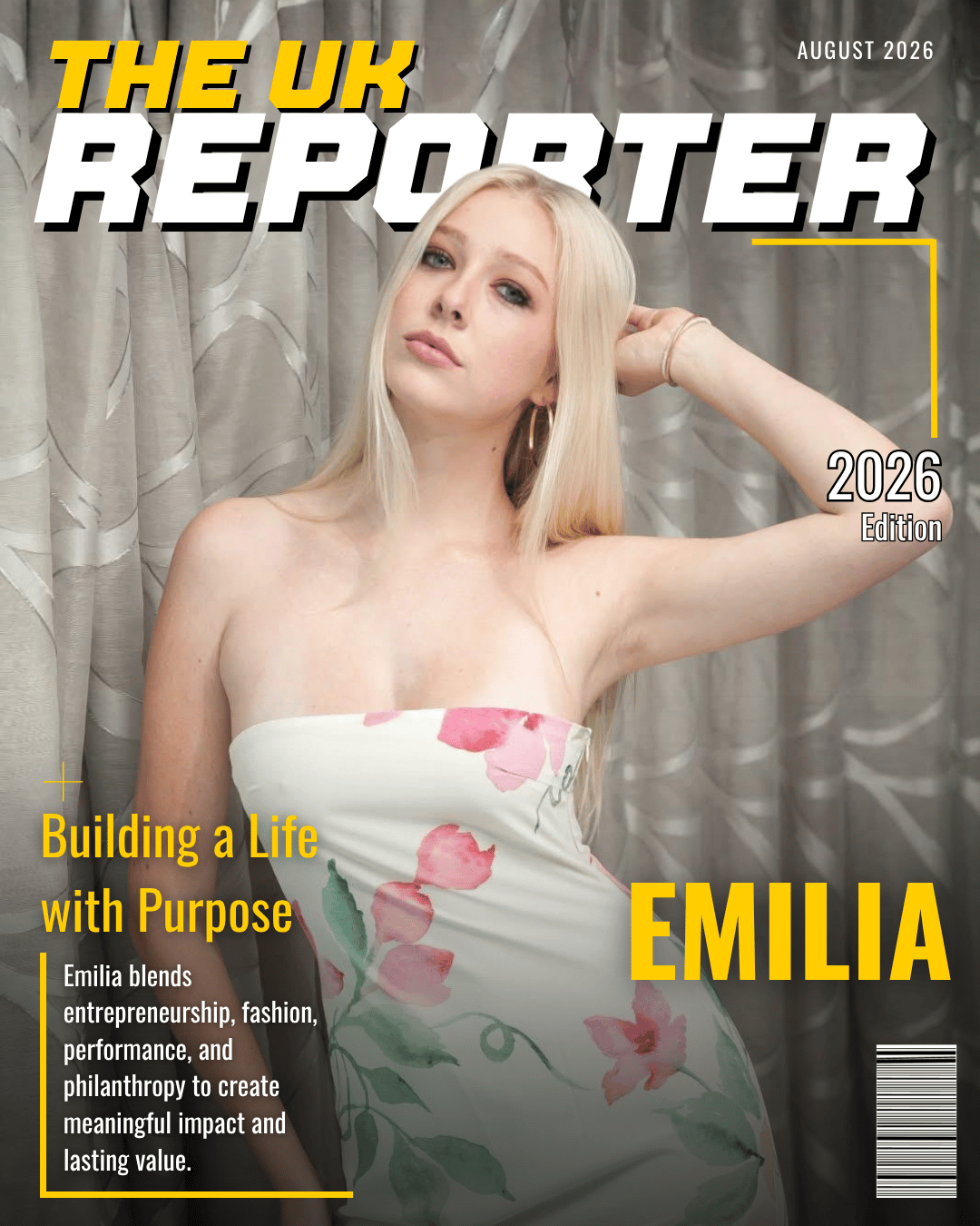 Entrepreneur, Performer, Humanitarian: Emilia’s Multifaceted Success Story